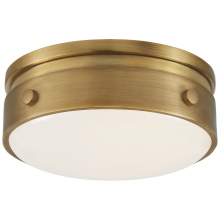 Visual Comfort & Co. Signature Collection RL TOB 4062HAB-WG - Hicks 5.5&#34; Solitaire Flush Mount