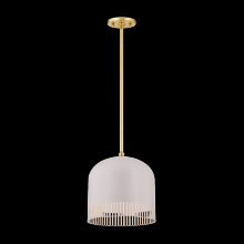 Mitzi by Hudson Valley Lighting H884701S-AGB/SPG - Liba Pendant