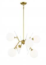 Minka George Kovacs P1486-248 - POLARES - 6 LIGHT CHANDELIER