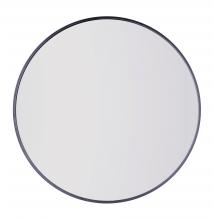 Canarm R1MBK32 - Mirror, MBK Color, Metal Frame Mirror, 32.75&#34; W x 32.75&#34; H x 1&#34; D