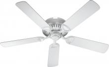 Quorum 51525-6 - Medallion 52&#34; 5BL Fan - WH