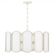 Quorum 824-5-52 - Belleview 5 Light  Pendant, Wash Oak