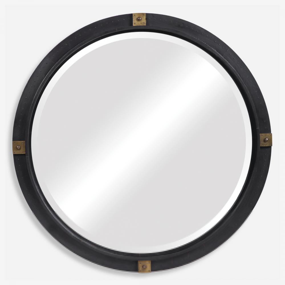 Uttermost Tull Industrial Round Mirror