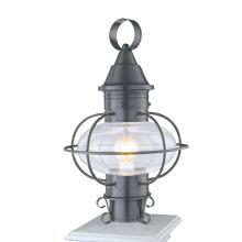 ELK Home 1611-GM-CL - Classic 18.75&#39;&#39; High 1-Light Outdoor Post Light - Gun Metal