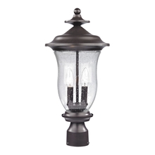ELK Home 8002EP/75 - Thomas - Trinity 20&#39;&#39; High 2-Light Outdoor Post Light - Oil Rubbed Bronze