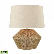ELK Home D3781-LED - Vavda 19.5&#39;&#39; High 1-Light Table Lamp - Natural - Includes LED Bulb