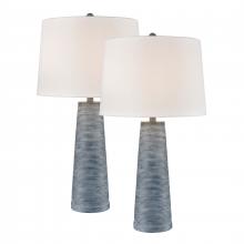 ELK Home S0019-10290/S2 - Kent 31&#39;&#39; High 1-Light Table Lamp - Set of 2 Dark Blue