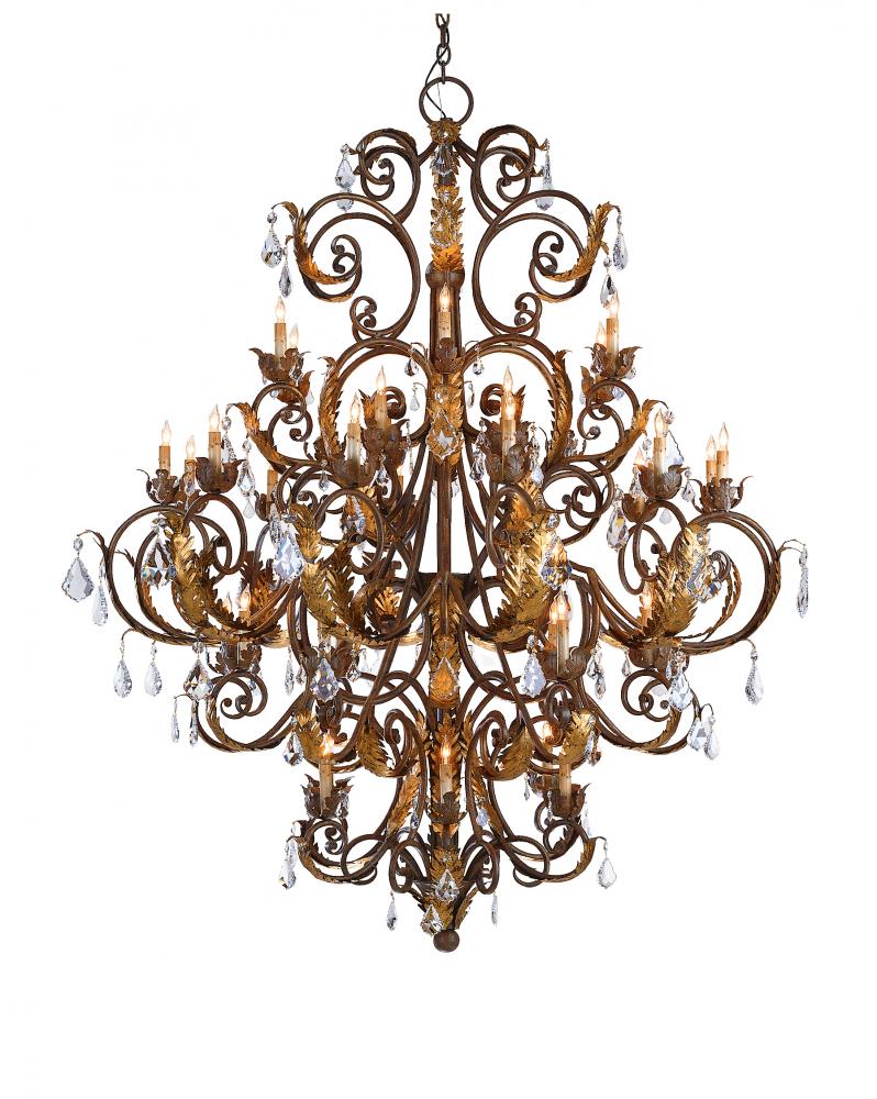 Innsbruck Gold Chandelier