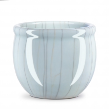 Currey 1200-0693 - Celadon Crackle Round Planter