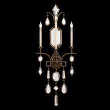 Fine Art Handcrafted Lighting 710450-3ST - Encased Gems 49&#34; Sconce