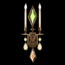Fine Art Handcrafted Lighting 718150-1ST - Encased Gems 29&#34; Sconce