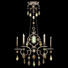 Fine Art Handcrafted Lighting 725940-1ST - Encased Gems 50&#34; Oblong Chandelier