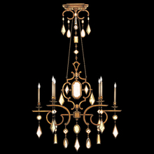 Fine Art Handcrafted Lighting 726040-1ST - Encased Gems 50&#34; Oblong Chandelier