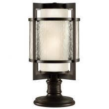 Fine Art Handcrafted Lighting 817583ST - Singapore Moderne Outdoor 24&#34;H Outdoor Adjustable Pier/Post Mount