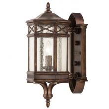 Fine Art Handcrafted Lighting 844881ST - Holland Park 18&#34;H Outdoor Wall Mount