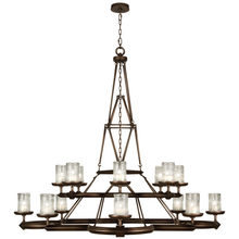 Fine Art Handcrafted Lighting 860540ST - Liason 58&#34;W Round Chandelier