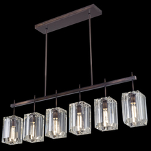 Fine Art Handcrafted Lighting 875240ST - Monceau 46.75&#34;W Linear Pendant