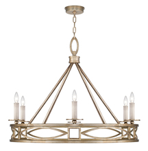 Fine Art Handcrafted Lighting 887640-3ST - Cienfuegos 37.5&#34;W Round Chandelier