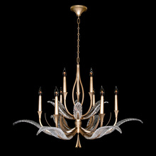 Fine Art Handcrafted Lighting 893640-2ST - Plume 45&#34; Round Chandelier